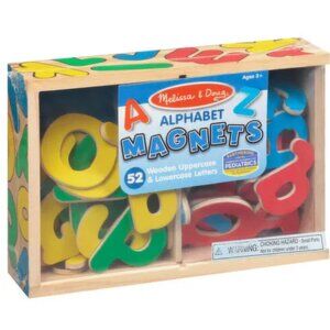 ❤️😀New Listing 😀❤️ Melissa and Doug AZ Alphabet Magnets